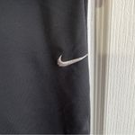 Nike dri fit black leggings ankle zipper size large Photo 2