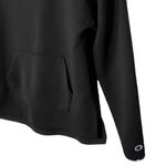 Champion  Womens Black Sport Mock Neck Shoulder Zip Pullover Fleece Sweatshirt XS Photo 4