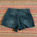 Hot Topic DENIM BLACK DISTRESSED SHORTS Photo 3