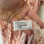 Knox Rose  Pink Boho Short Sleeve V-neck Rayon Maxi Dress ~ Women’s Size M Photo 12