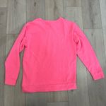 Victorias Secret Pink Hot Pink Oversized Sweatshirt Size S Photo 5