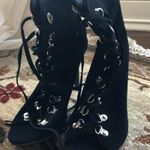 Sexy Lace Up Booties Size 9 Photo 0