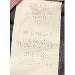 Vintage 80s Climax for David Howard Karen Okada Black Halter Fringe Gown 16 EUC Size undefined Photo 6