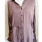 Free People • Smoke Purple True Affection Blouse Photo 2