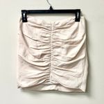 NWT The Sei Pull On High Waisted Center Ruched Mini Skirt Pastel Pink Women's 4 Photo 2