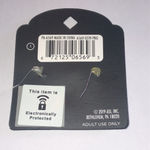 Jasmine  Lane Silver Tone Cutout Boho Teardrop Earrings Photo 4