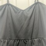 American Eagle AEO  Outfitters Black Peplum Dress Size Large NWT Photo 1