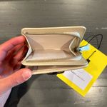 Marc Jacobs NWT  Paint Splatter Small Compact Wallet - Brown Rice Multi Photo 10