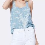 Paige Rayna Tank Indigo Tropical Toile Du Joy XS Photo 0