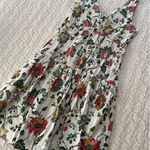 Maison Tara Sundress Sleeveless Floral Summer Dress Sz 10 Mid Length Midi Casual Photo 0