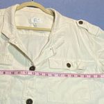 Time And Tru Womens XL Button-Up Linen Blend Jacket Photo 6