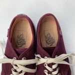 Vans maroon sneakers size 7 Photo 2