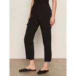 Sanctuary Black Pleat Cargo Pants Women's Size 26 Relaxed Fit Cropped Ankle Photo 1