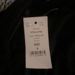 White House | Black Market NWT!! Cross back Banded Waist V-Neck Top in Black Photo 6