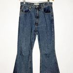 Slvrlake Indiana High Rise Flare Denim Jeans Size 31 Blue Photo 0