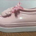 Sanrio Melissa X Hello Kitty Pink Rubber Platform Sneakers Sz 9 Photo 1