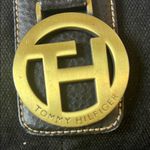Tommy Hilfiger  Black and Gold Shoulder Bag Photo 2