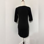 Ann Taylor Black Merino Wool Blend Sweater Dress Sz XS Photo 2