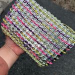 Colorful Crochet Clutch Yellow Photo 2