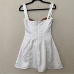 House Of CB ‘Adriana’ Ivory Satin and Lace white Dress NWOT size S Photo 4