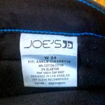 joe's jeans Joe’s Jeans Size 24 dark denim ankle button snap detail bottom classic dark blue Photo 1