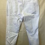 Laurie Felt Jeans XLP Silky Ankle Skinny Zipper White Vital Stretch A375167 NWOT Photo 3