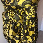 Juicy Couture Y2K Baby Doll Top Size 0 Silk  Green Gold Floral Back Ties Halter Photo 4