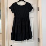 Wild Fable Black Tiered T Shirt Knit Dress Size Large Photo 5
