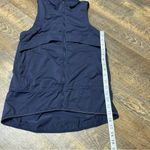Lululemon Kicking Asphalt Vest Navy Blue Full-Zip Lightweight Womens Size 4 Photo 4