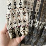 Anthropologie Tiny Dress Womens Small Gaina Floral Drop Waist Long Sleeve Boho Photo 3