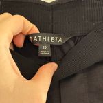 Athleta  Trekkie Crop Black Zippered Pull On Pants Size 12 Travel Athleisure Photo 5