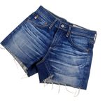 AG Adriano Goldschmied New w/Tags AG The Hailey Cut-Off Ex-Boyfriend Denim Jean Shorts Size 23 Photo 4