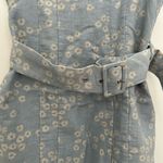 ZARA Blue and White Floral Mini Dress Photo 2