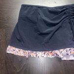 Profile by Gotten Black Printed Swim Skirt Bottoms Women's Size XL Photo 1