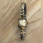 Bulova  Super Rare Vintage Mechanical Ladies Watch Gold Plated Case Bracelet Photo 4