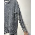 Philosophy  Chenille Sweater Gray  Womens Size Large Photo 3