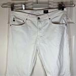 AG Adriano Goldschmied The Graduate Tailored Leg White Jeans 34x34 Photo 5