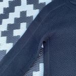 Athleta Black Waffle Knit Wool Crew Neck Long Sleeve Pullover Sweater Size XS Photo 7