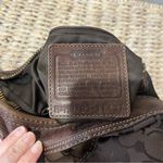 Coach Vintage Brown Bleeker Signature Canvas Leather Bucket Crossbody Bag 11437 Photo 12