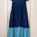 Staud Corsica Dress in Cobalt/Amalfi Maxi Dress Blue Size L Photo 7