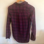Mossimo purple plaid button down shirt S Size undefined Photo 2