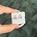 925 Moissanite Earrings Silver Photo 1