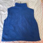 USA Olympics Women's Vest Fleece Full Zip‎ Sleeveless Jacket Blue Patriotic L Size L Photo 3