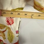 H&M HM Divided XL Oversized Floral Button Top Resort Vacation Beachy Boho Tropical Photo 5