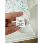 Fantastic Fawn  Pop The Bubbly Sequin Top Blue White Small Photo 6