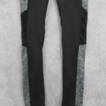 Therapy Black Gray Long Activewear Running Mesh Legging Pants Bottoms Yoga Large Photo 3