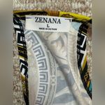 Zenana Outfitters Fuchsia & Gold Status Sleeveless Maxi Dress Size Large Photo 11