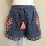 Blush Boutique Embroidered Shorts Photo 0
