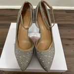 Jessica Simpson Gold Metallic Ormanda Platform High Heel Pumps Size 10 Photo 5