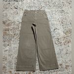 Spanx Stretch Twill Cropped Wide Leg Pants Size Medium Photo 9